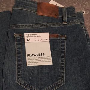 Joe’s the Charlie high rise skinny ankle jeans